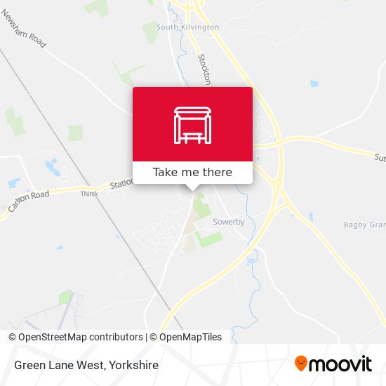 Green Lane West map