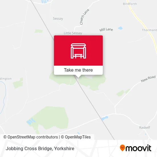 Jobbing Cross Bridge map