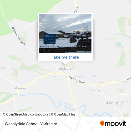 Wenslydale School map