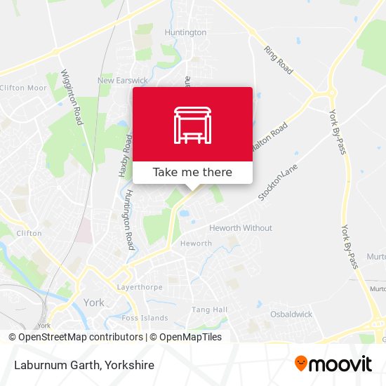 Laburnum Garth map