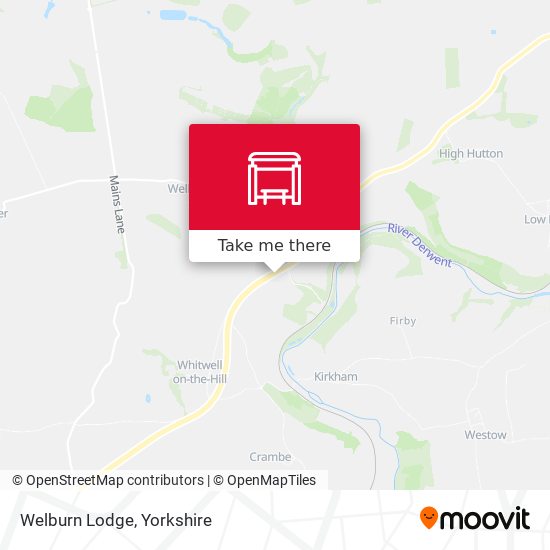 Welburn Lodge map