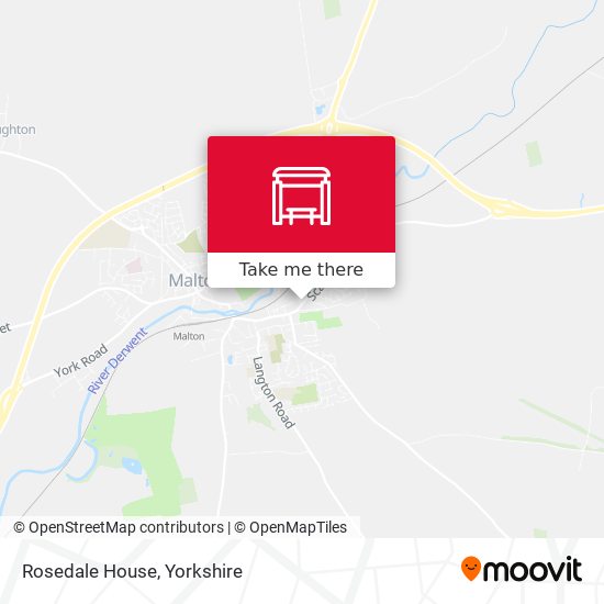 Rosedale House map