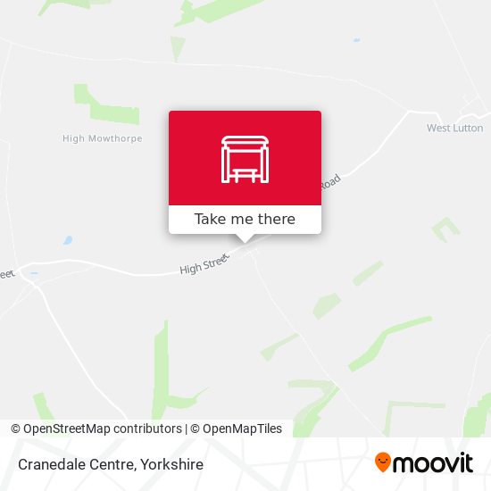 Cranedale Centre map