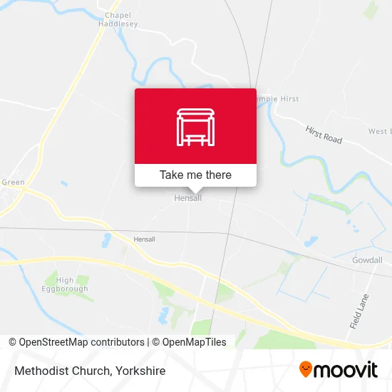 Methodist Church map