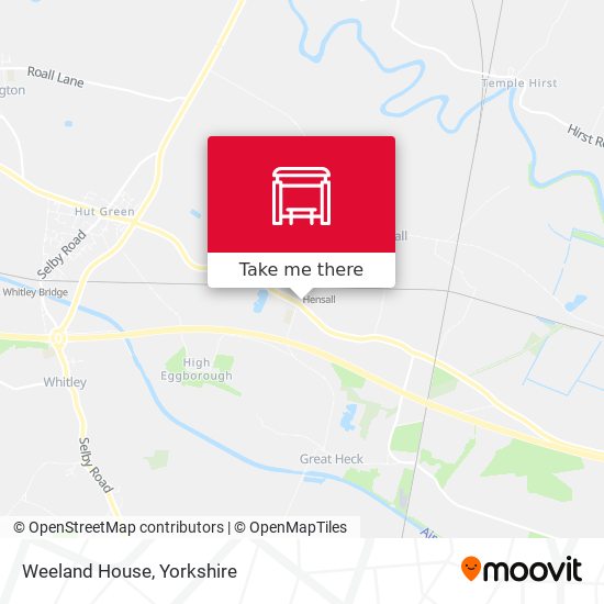 Weeland House map