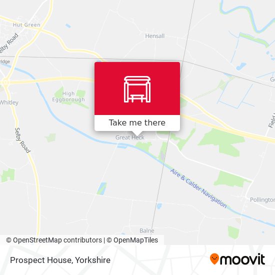 Prospect House map