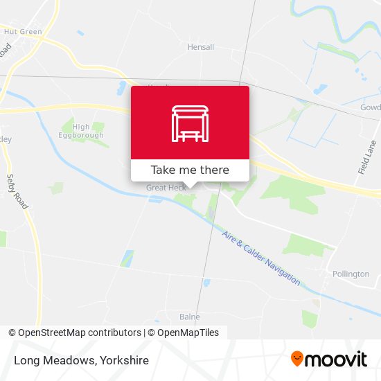 Long Meadows map