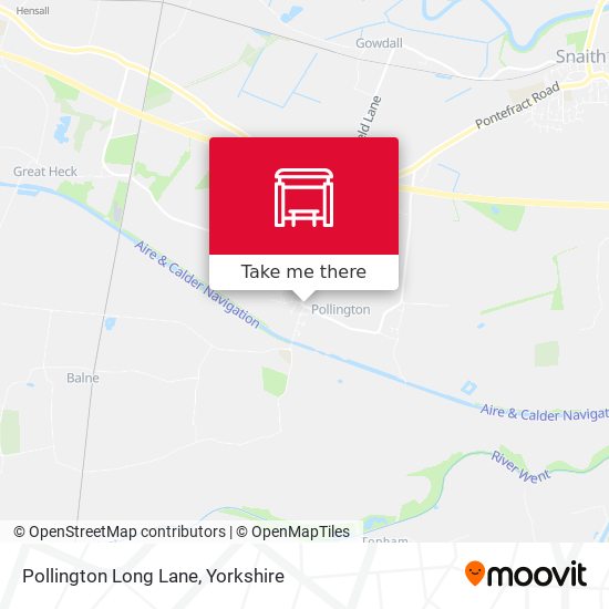 Pollington Long Lane map