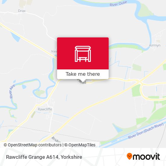 Rawcliffe Grange A614 map
