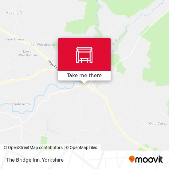 The Bridge Inn map