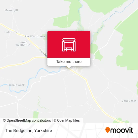 The Bridge Inn map