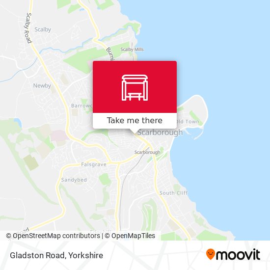 Gladston Road map