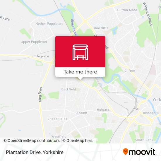 Plantation Drive map