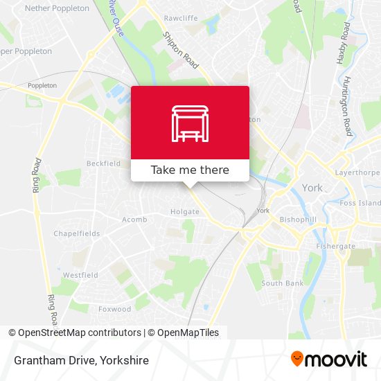 Grantham Drive map
