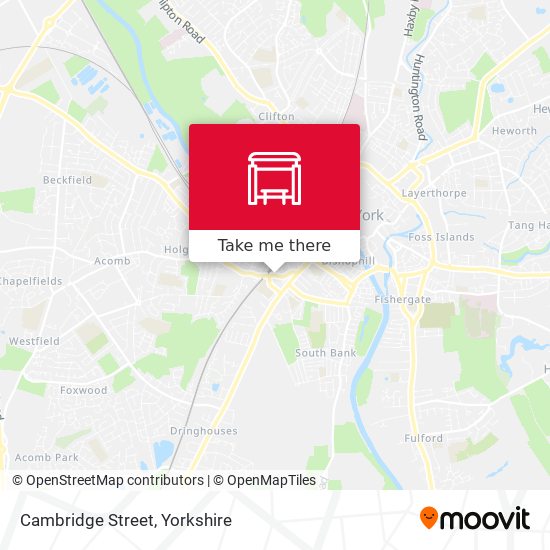 Cambridge Street map