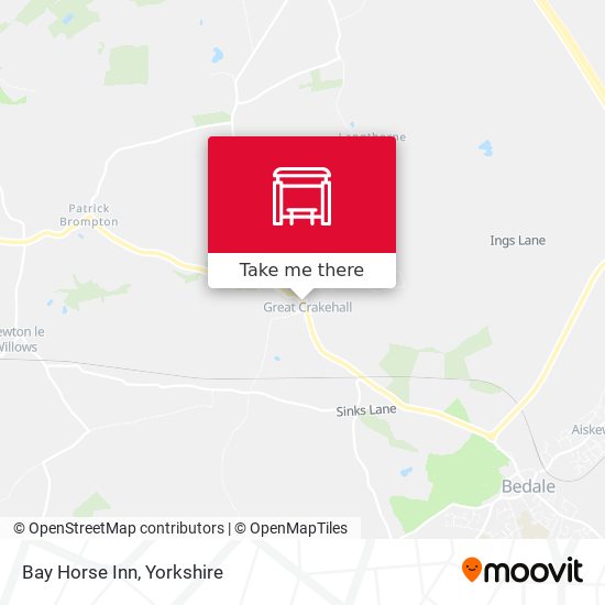 Bay Horse Inn map