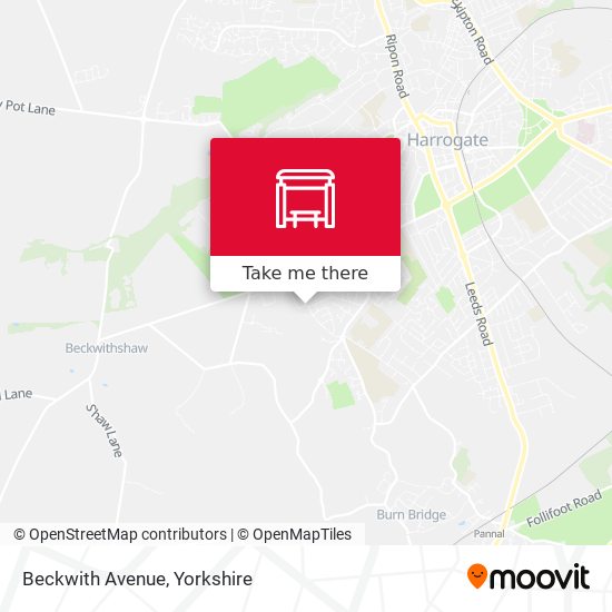 Beckwith Avenue map