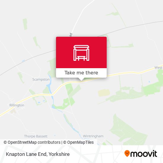 Knapton Lane End map