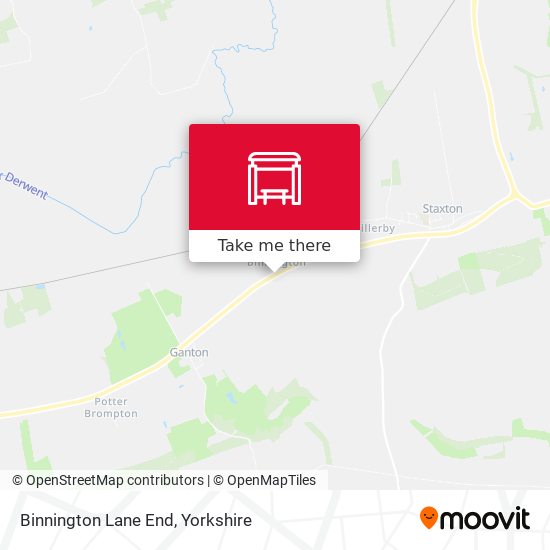 Binnington Lane End map