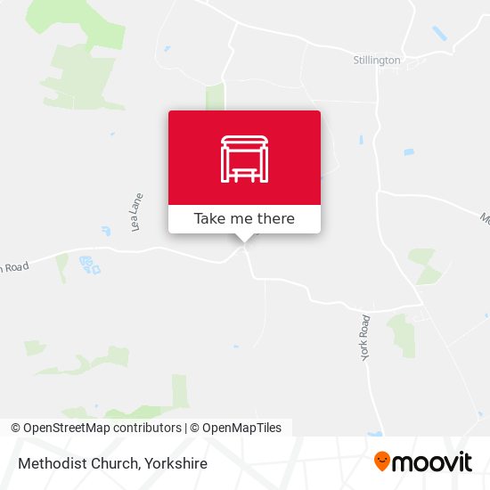Methodist Church map