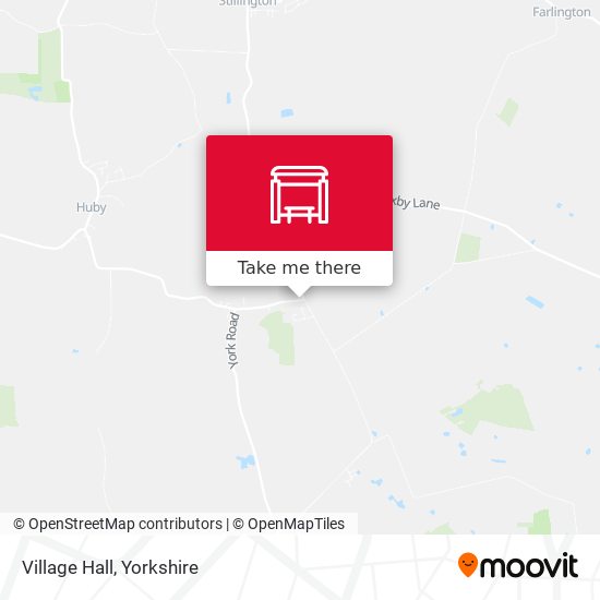 Village Hall map