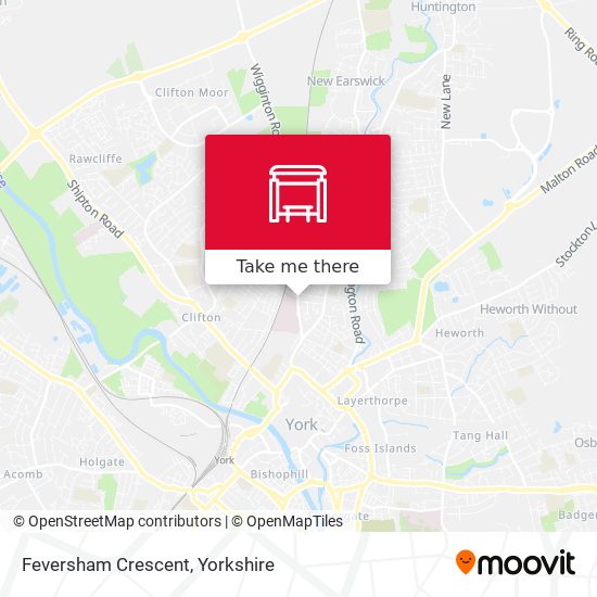 Feversham Crescent map