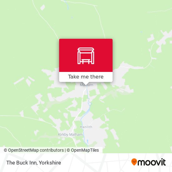The Buck Inn map