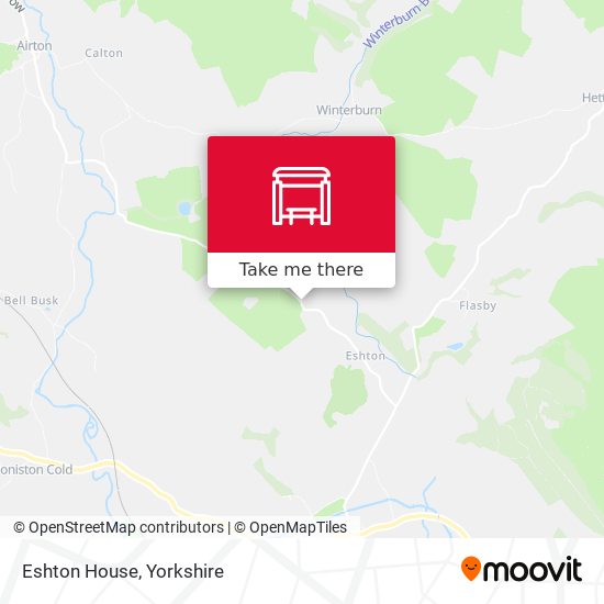 Eshton House map
