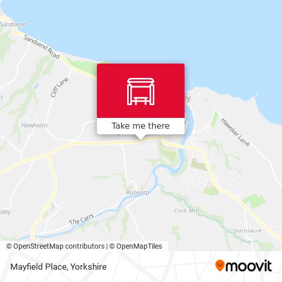 Mayfield Place map
