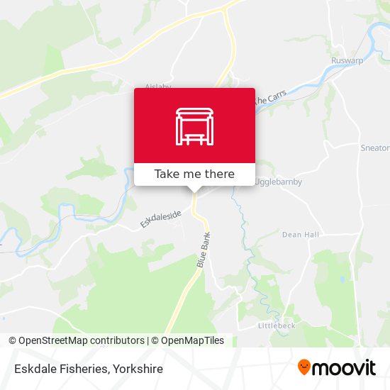 Eskdale Fisheries map