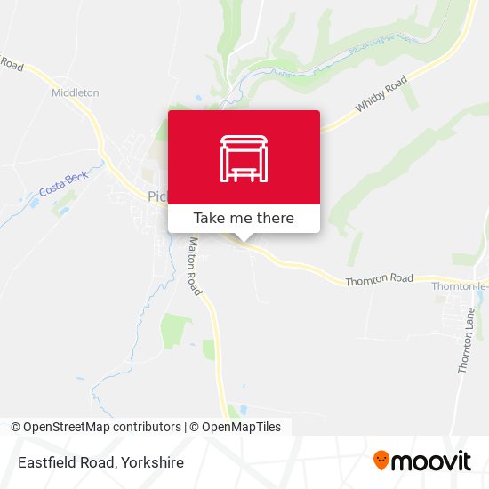 Eastfield Road map