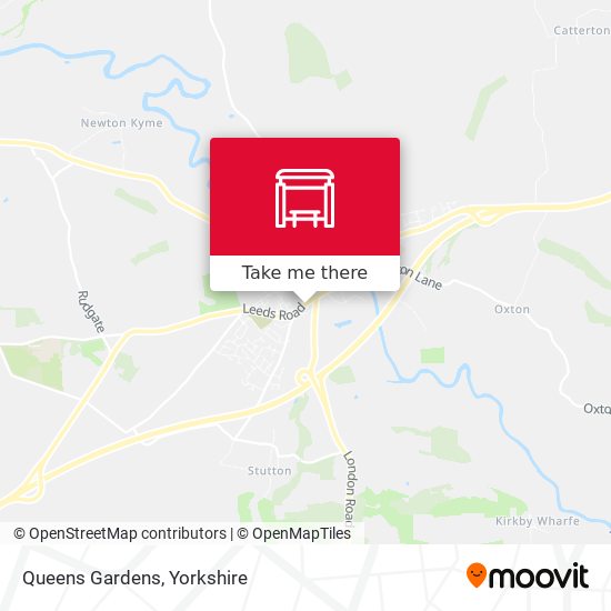 Queens Gardens map
