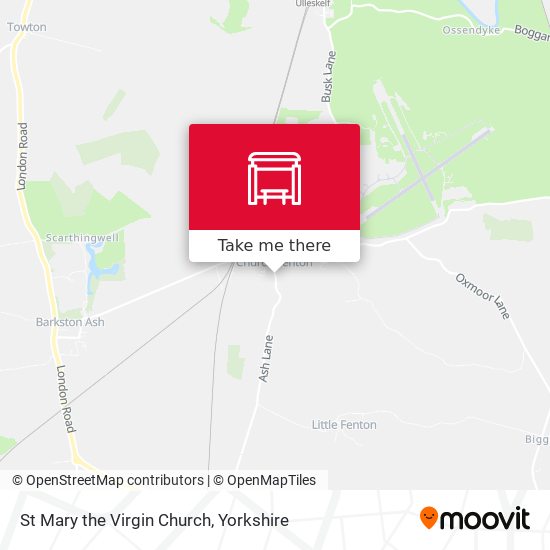 St Mary the Virgin Church map