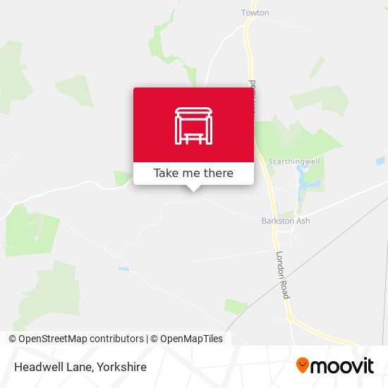 Headwell Lane map