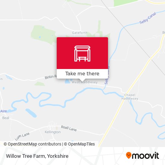 Willow Tree Farm map