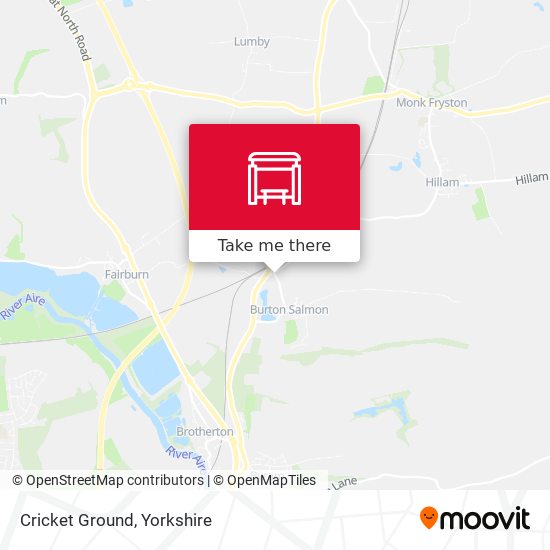 Cricket Ground map