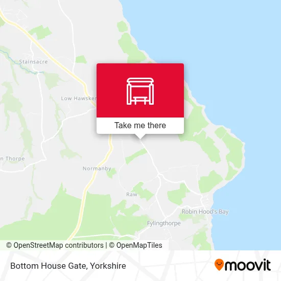 Bottom House Gate map