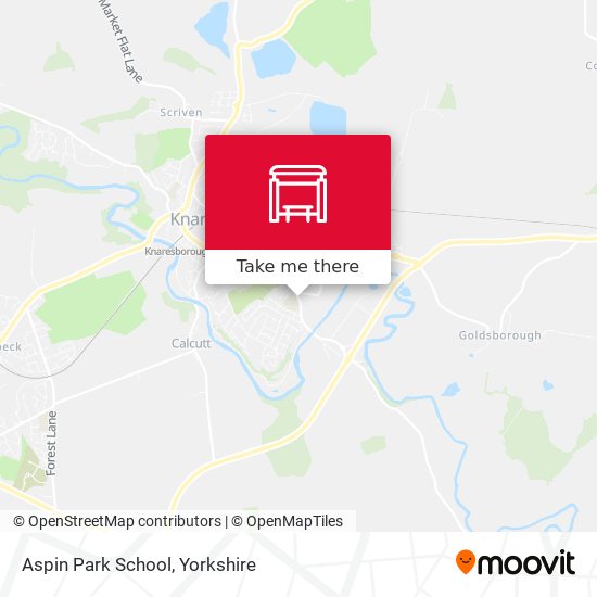 Aspin Park School map