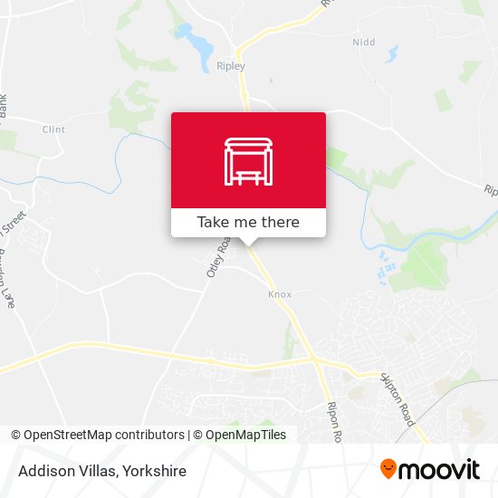 Addison Villas map