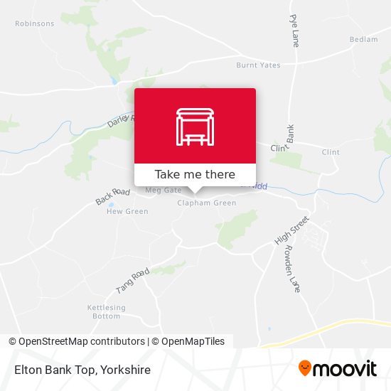 Elton Bank Top map