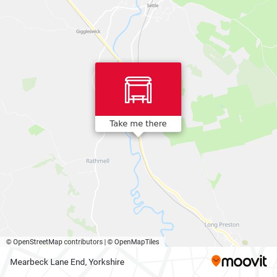 Mearbeck Lane End map