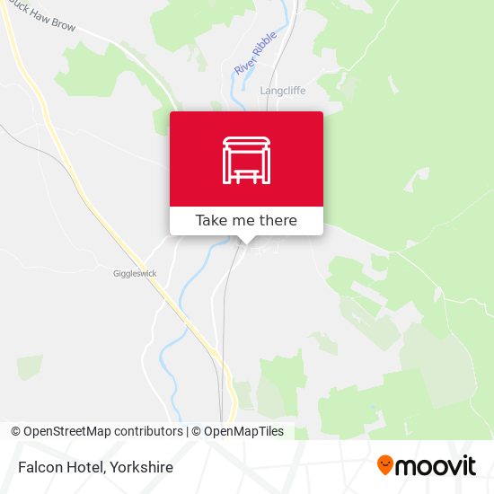 Falcon Hotel map