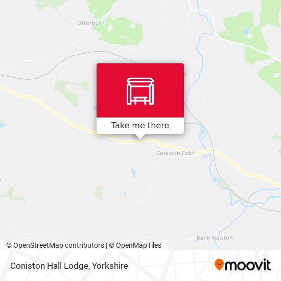 Coniston Hall Lodge map