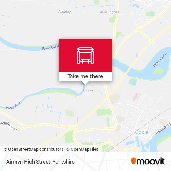 Airmyn High Street map