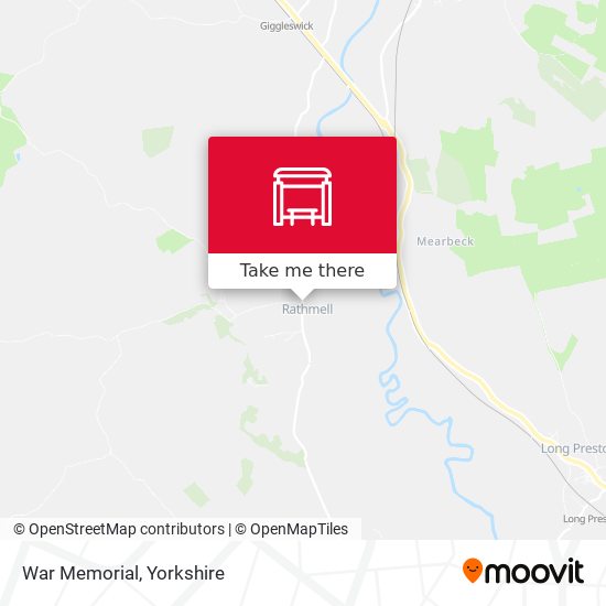 War Memorial map