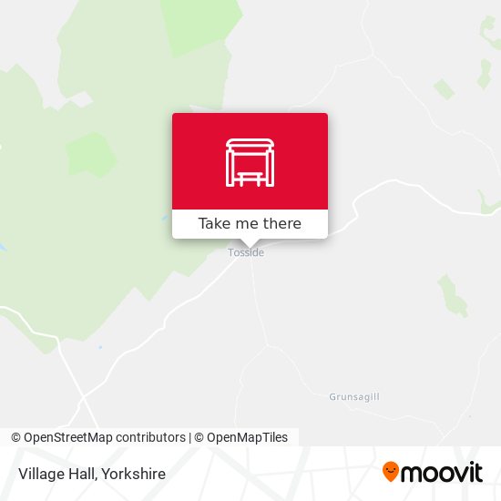 Village Hall map