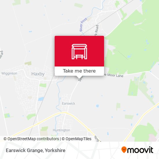 Earswick Grange map