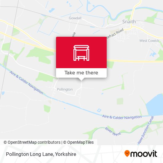 Pollington Long Lane map