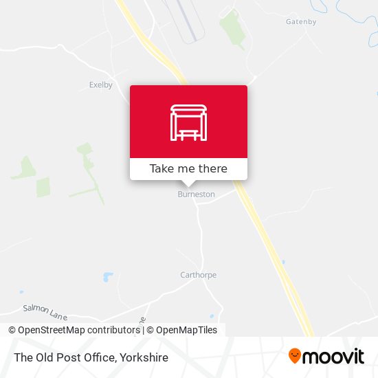 The Old Post Office map