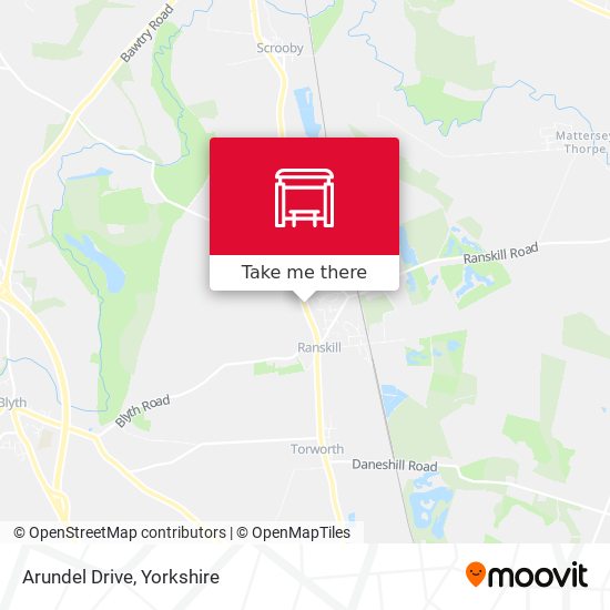 Arundel Drive map